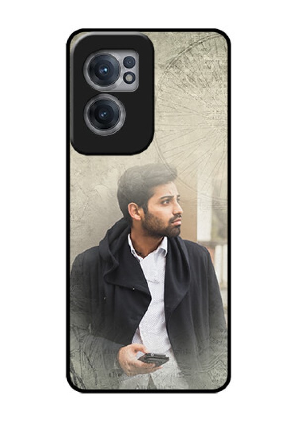 OnePlus Nord CE 2 5G Custom Glass Phone Case - with vintage design
