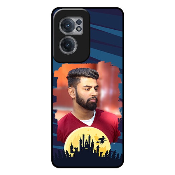 OnePlus Nord CE 2 5G Photo Printing on Glass Case - Halloween Witch Design