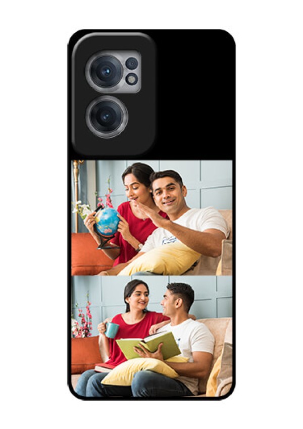 OnePlus Nord CE 2 5G 2 Images on Glass Phone Cover