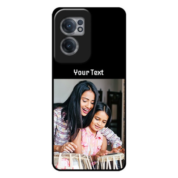 OnePlus Nord CE 2 5G Photo with Name on Glass Phone Case