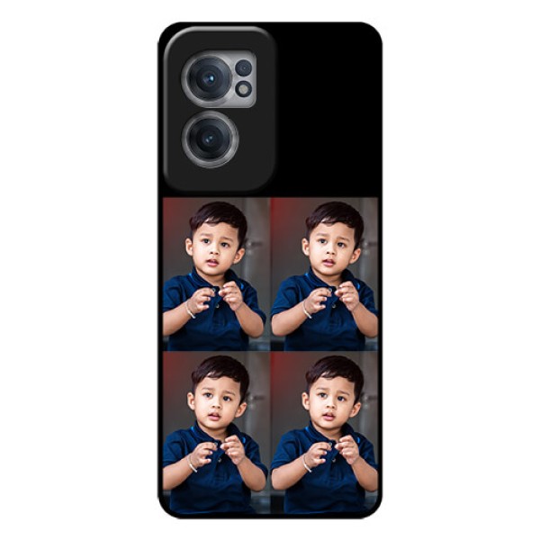 OnePlus Nord CE 2 5G 4 Image Holder on Glass Mobile Cover