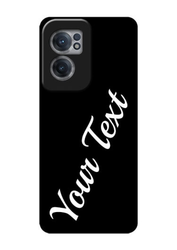 OnePlus Nord CE 2 5G Custom Glass Mobile Cover with Your Name