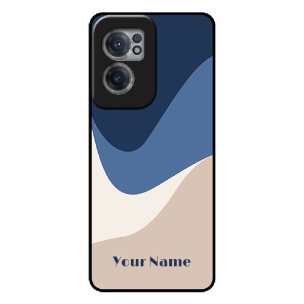 OnePlus Nord CE 2 5G Custom Glass Phone Case - Abstract Drip Art Design