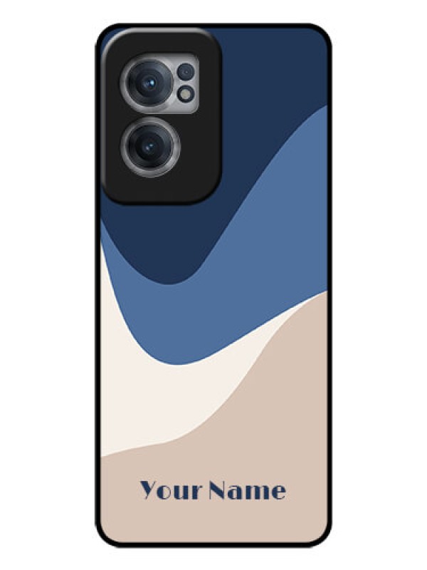 Custom OnePlus Nord CE 2 5G Custom Glass Phone Case - Abstract Drip Art Design