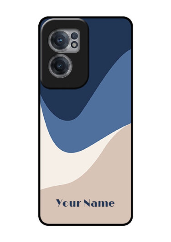 OnePlus Nord CE 2 5G Custom Glass Phone Case - Abstract Drip Art Design