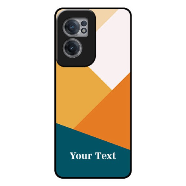 OnePlus Nord CE 2 5G Personalized Glass Phone Case - Stacked Multi-colour Design OnePlus Nord CE 2 5G Personalized Glass Phone Case - Stacked Multi-colour Design
