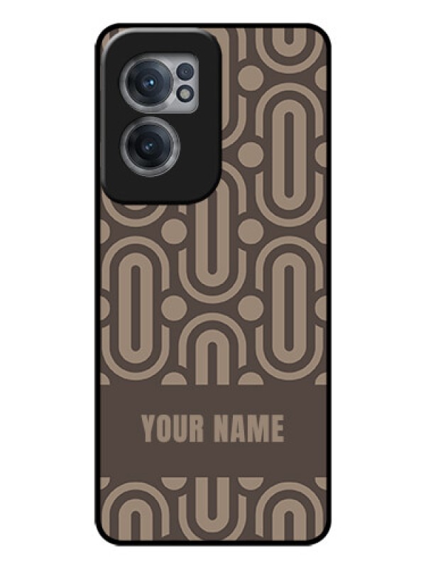 Custom OnePlus Nord CE 2 5G Custom Glass Phone Case - Captivating Zero Pattern Design