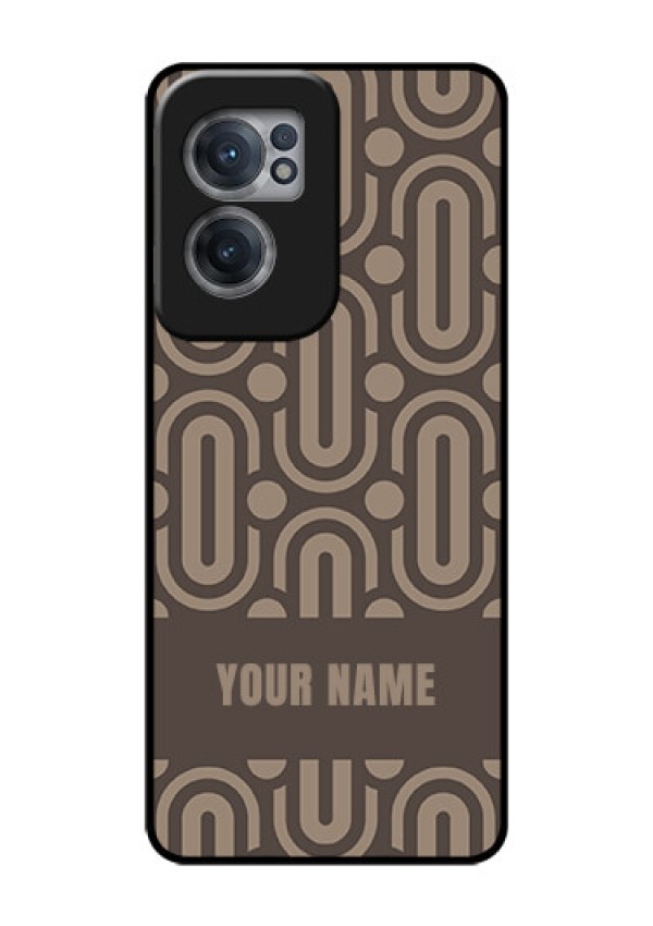 OnePlus Nord CE 2 5G Custom Glass Phone Case - Captivating Zero Pattern Design