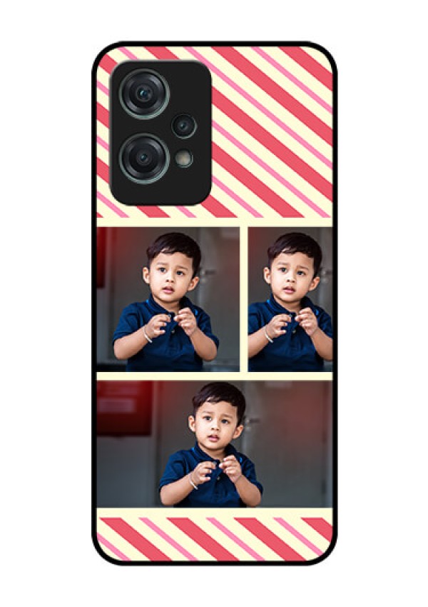 Nord CE 2 Lite 5G Personalized Glass Phone Case - Picture Upload Mobile Case Design