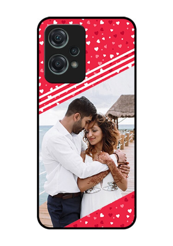 Nord CE 2 Lite 5G Custom Glass Mobile Case - Valentines Gift Design