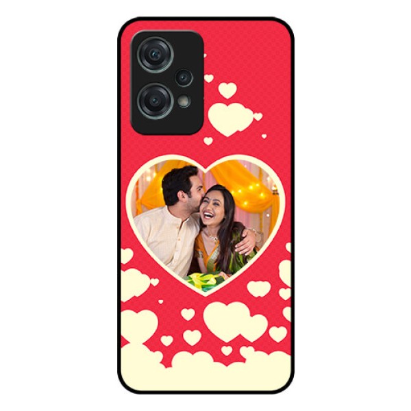 Nord CE 2 Lite 5G Custom Glass Mobile Case - Love Symbols Phone Cover Design Nord CE 2 Lite 5G Custom Glass Mobile Case - Love Symbols Phone Cover Design