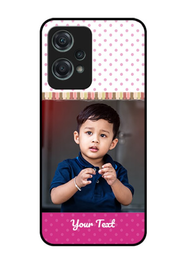 Nord CE 2 Lite 5G Photo Printing on Glass Case - Cute Girls Cover Design