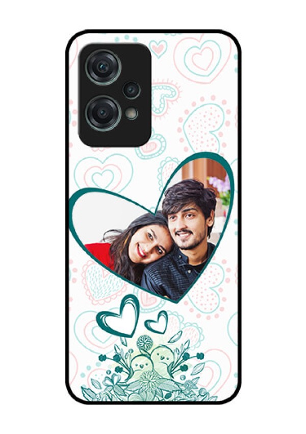 Nord CE 2 Lite 5G Photo Printing on Glass Case - Premium Couple Design
