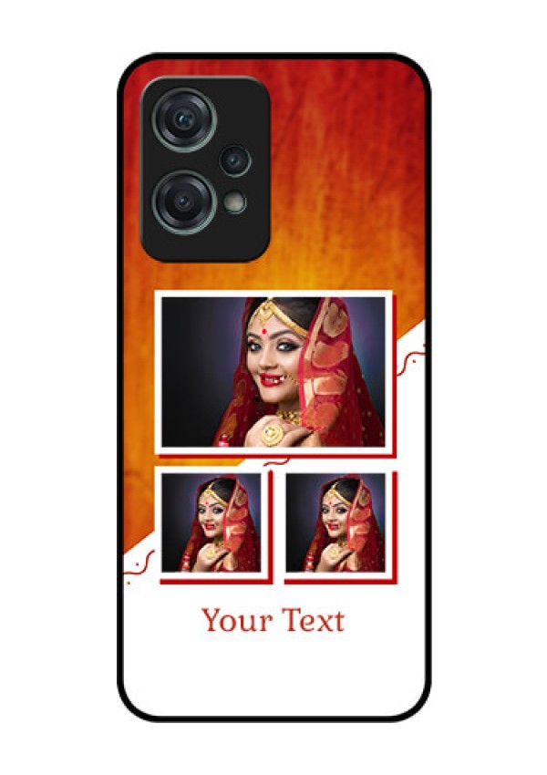Nord CE 2 Lite 5G Custom Glass Phone Case - Wedding Memories Design