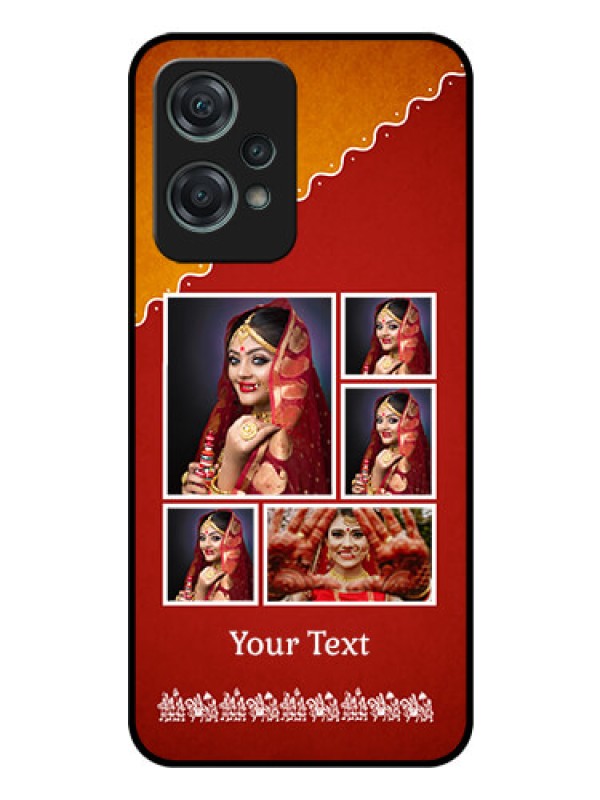 Custom Nord CE 2 Lite 5G Personalized Glass Phone Case - Wedding Pic Upload Design
