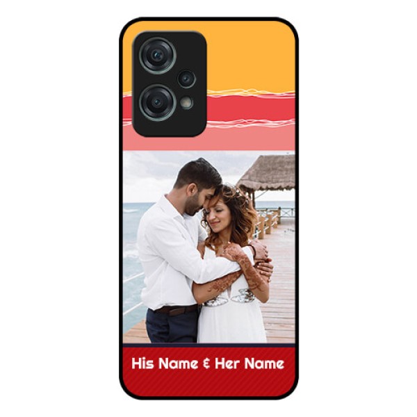 Nord CE 2 Lite 5G Custom Glass Mobile Case - Colorful Case Design