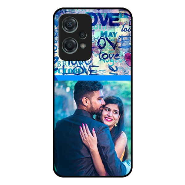 Nord CE 2 Lite 5G Custom Glass Mobile Case - Colorful Love Design