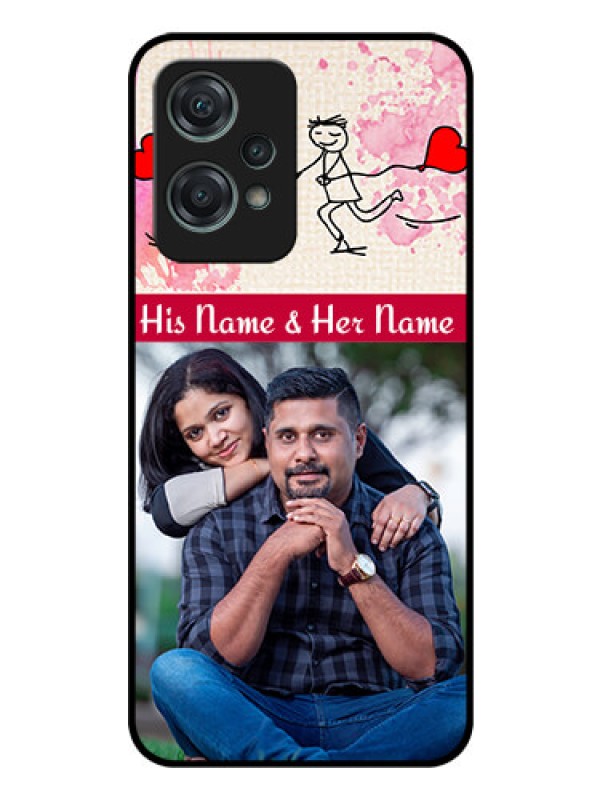 Custom Nord CE 2 Lite 5G Photo Printing on Glass Case - You and Me Case Design