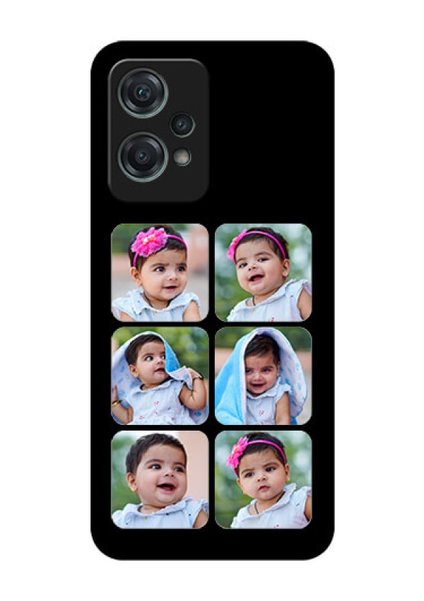 Nord CE 2 Lite 5G Photo Printing on Glass Case - Multiple Pictures Design