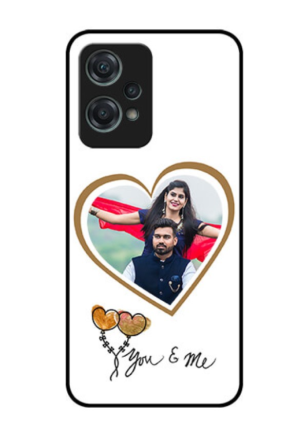 Nord CE 2 Lite 5G Custom Glass Mobile Case - You & Me Design