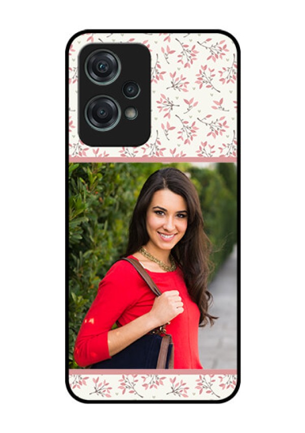 Nord CE 2 Lite 5G Custom Glass Phone Case - Premium Floral Design