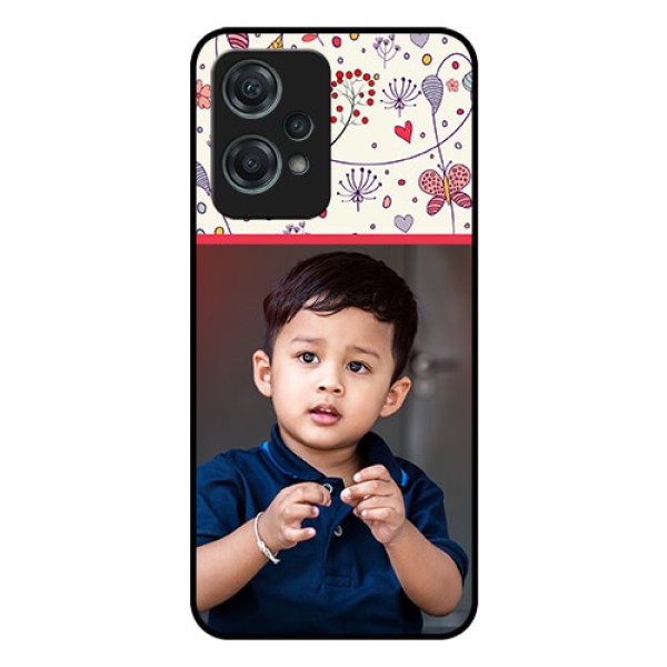 Nord CE 2 Lite 5G Custom Glass Mobile Case - Premium Floral Design