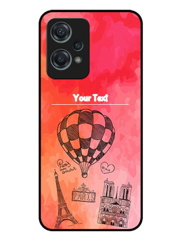 Custom Nord CE 2 Lite 5G Custom Glass Phone Case - Paris Theme Design
