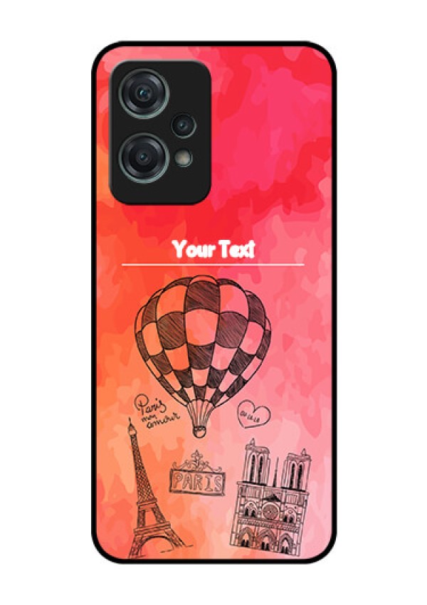 Nord CE 2 Lite 5G Custom Glass Phone Case - Paris Theme Design