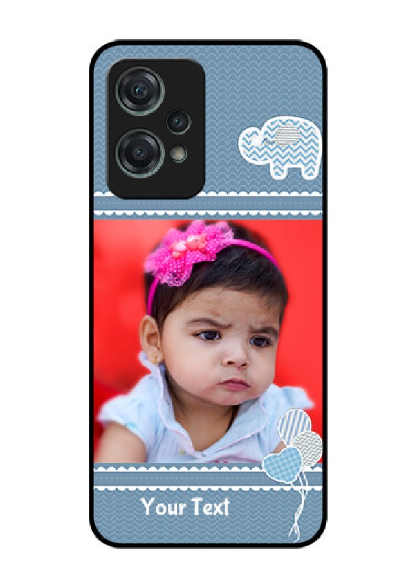 Nord CE 2 Lite 5G Photo Printing on Glass Case - with Kids Pattern Design