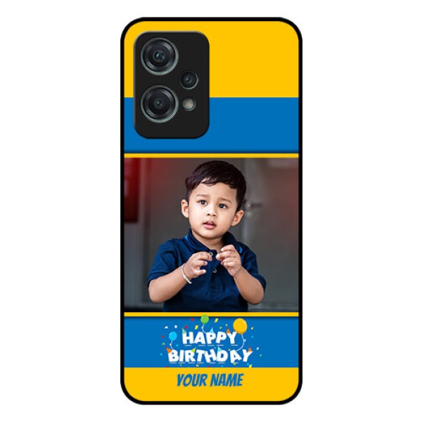 Nord CE 2 Lite 5G Custom Glass Mobile Case - Birthday Wishes Design Nord CE 2 Lite 5G Custom Glass Mobile Case - Birthday Wishes Design