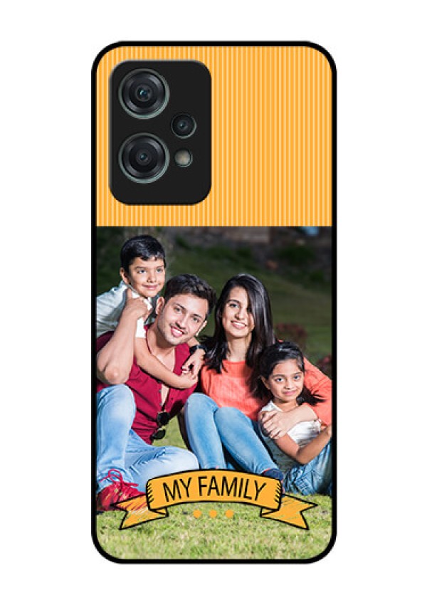 Nord CE 2 Lite 5G Custom Glass Phone Case - My Family Design
