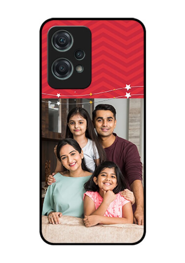 Nord CE 2 Lite 5G Personalized Glass Phone Case - Happy Family Design
