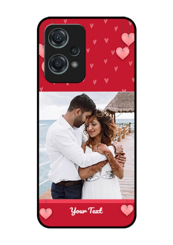 Nord CE 2 Lite 5G Custom Glass Phone Case - Valentines Day Design