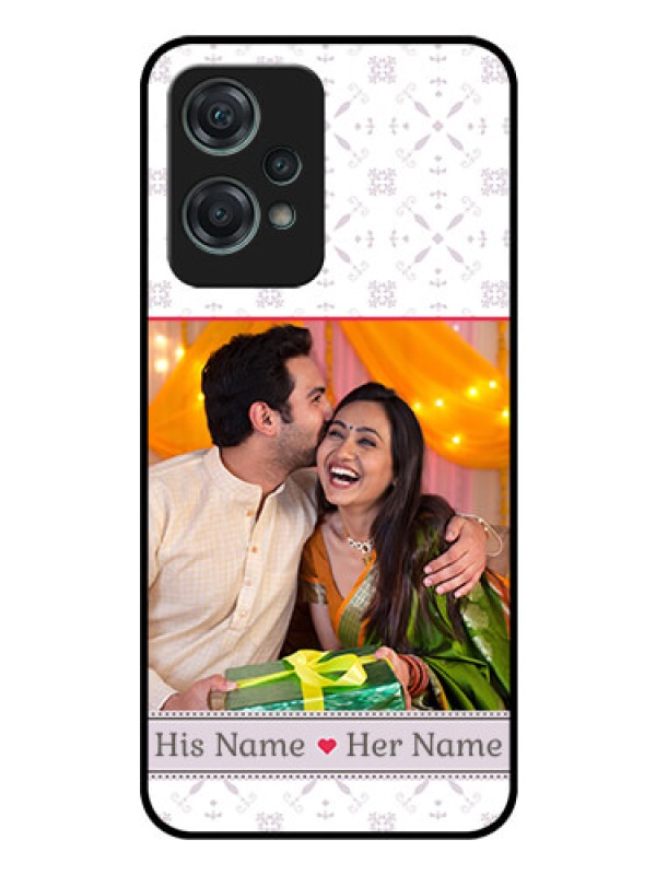 Custom Nord CE 2 Lite 5G Custom Glass Mobile Case - with Photo and Ethnic Design