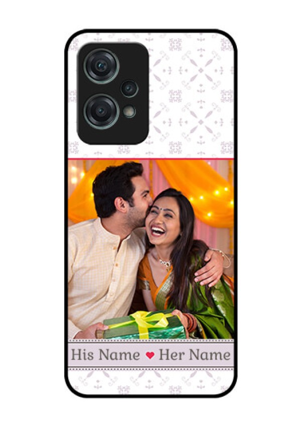 Nord CE 2 Lite 5G Custom Glass Mobile Case - with Photo and Ethnic Design