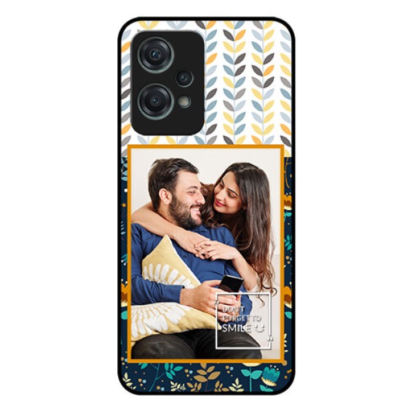 Nord CE 2 Lite 5G Custom Glass Mobile Case - Pattern Design