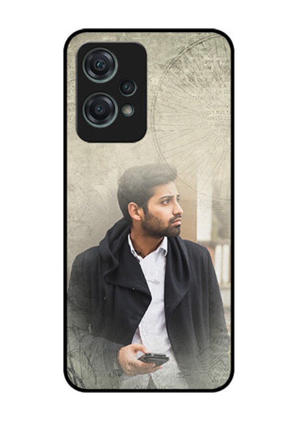 Nord CE 2 Lite 5G Custom Glass Phone Case - with vintage design