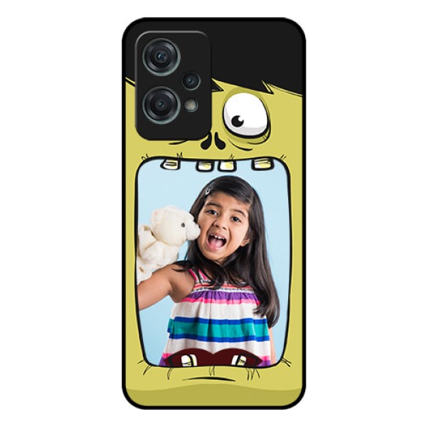 Nord CE 2 Lite 5G Personalized Glass Phone Case - Cartoon monster back case Design Nord CE 2 Lite 5G Personalized Glass Phone Case - Cartoon monster back case Design