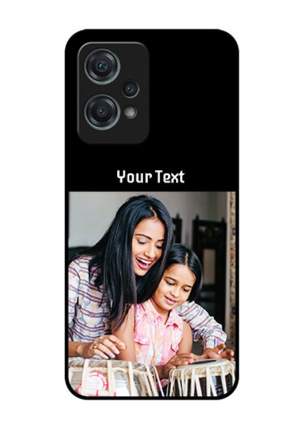 Nord CE 2 Lite 5G Photo with Name on Glass Phone Case
