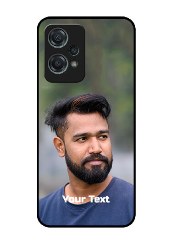 Nord CE 2 Lite 5G Glass Mobile Cover: Photo with Text
