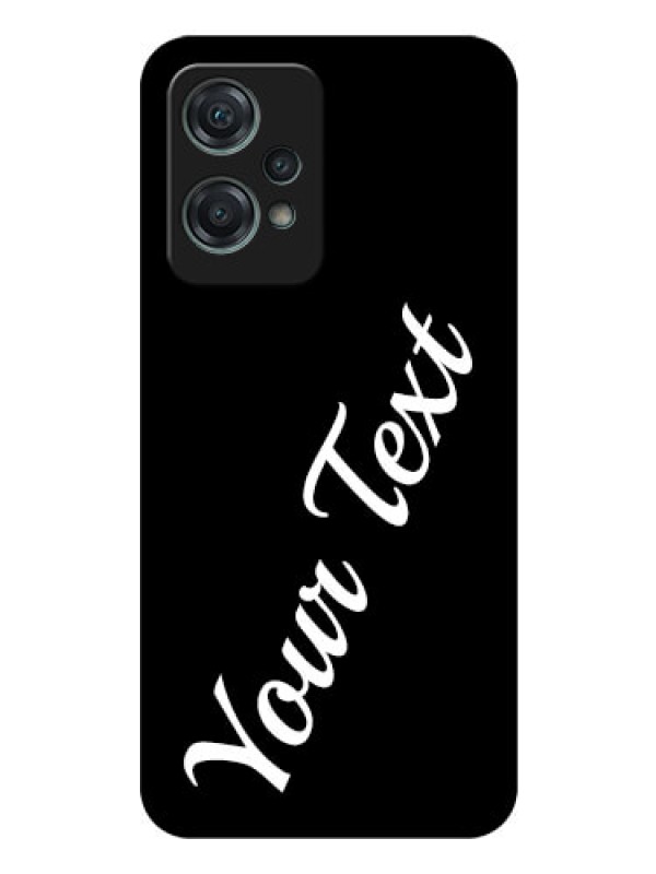 Custom Nord CE 2 Lite 5G Custom Glass Mobile Cover with Your Name