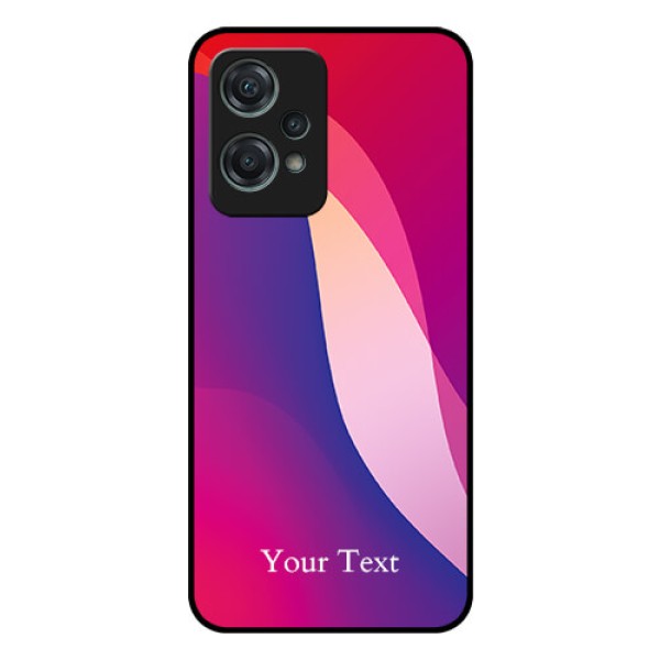 OnePlus Nord CE 2 Lite 5G Personalized Glass Phone Case - Digital abstract Overlap Design OnePlus Nord CE 2 Lite 5G Personalized Glass Phone Case - Digital abstract Overlap Design