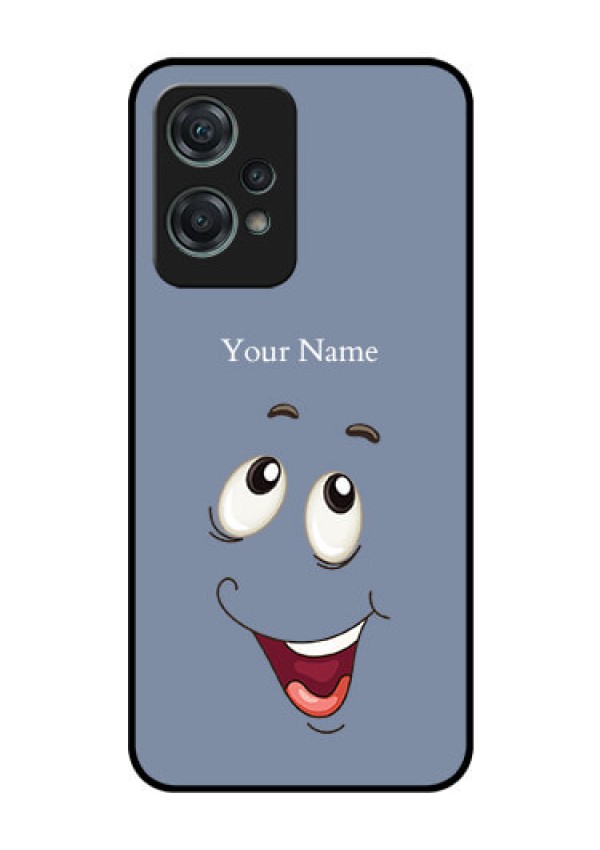 OnePlus Nord CE 2 Lite 5G Photo Printing on Glass Case - Laughing Cartoon Face Design