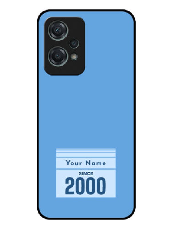 Custom OnePlus Nord CE 2 Lite 5G Custom Glass Mobile Case - Custom Year of birth Design