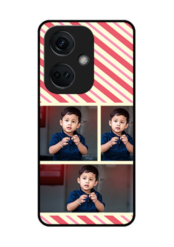 OnePlus Nord CE 3 5G Personalized Glass Phone Case - Picture Upload Mobile Case Design