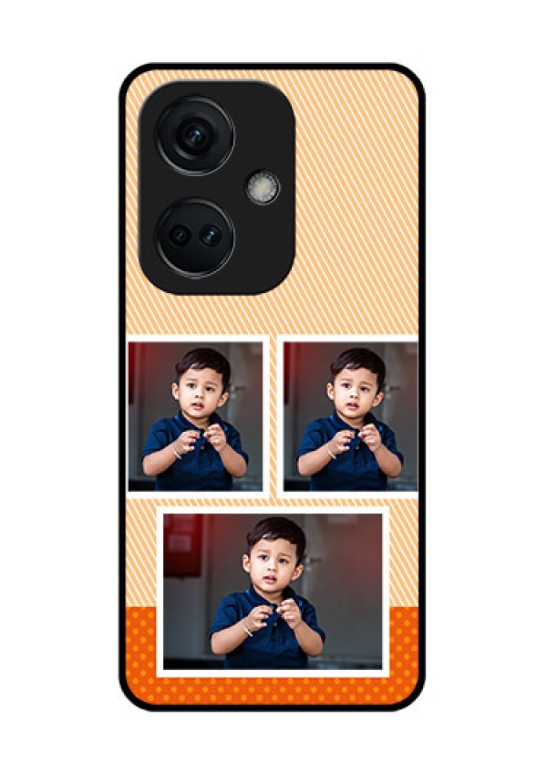 OnePlus Nord CE 3 5G Photo Printing on Glass Case - Bulk Photos Upload Design