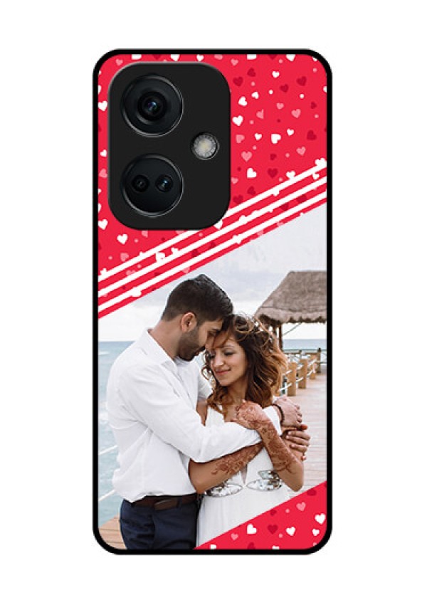 OnePlus Nord CE 3 5G Custom Glass Mobile Case - Valentines Gift Design