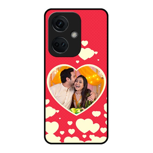 OnePlus Nord CE 3 5G Custom Glass Mobile Case - Love Symbols Phone Cover Design OnePlus Nord CE 3 5G Custom Glass Mobile Case - Love Symbols Phone Cover Design