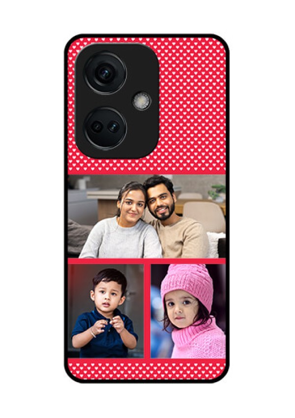 OnePlus Nord CE 3 5G Personalized Glass Phone Case - Bulk Pic Upload Design