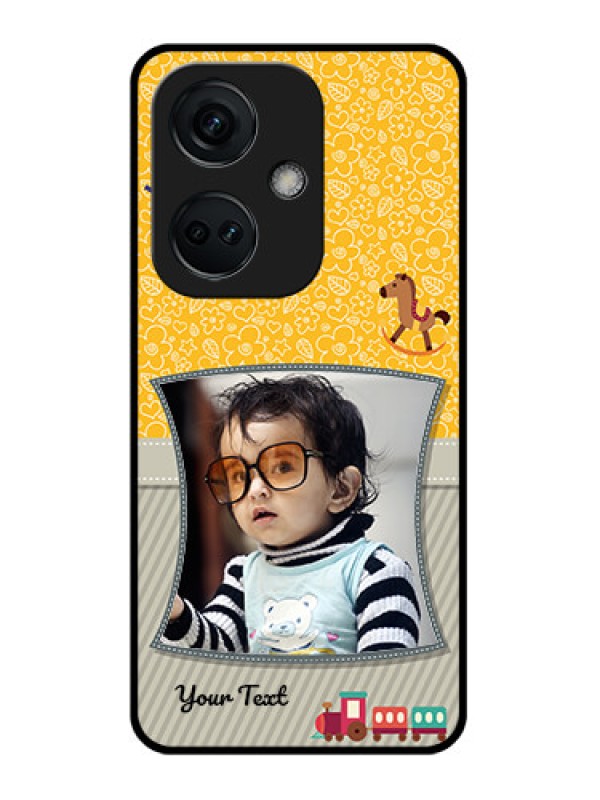 Custom OnePlus Nord CE 3 5G Personalized Glass Phone Case - Baby Picture Upload Design